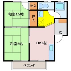 ハイツ葺辺の物件間取画像